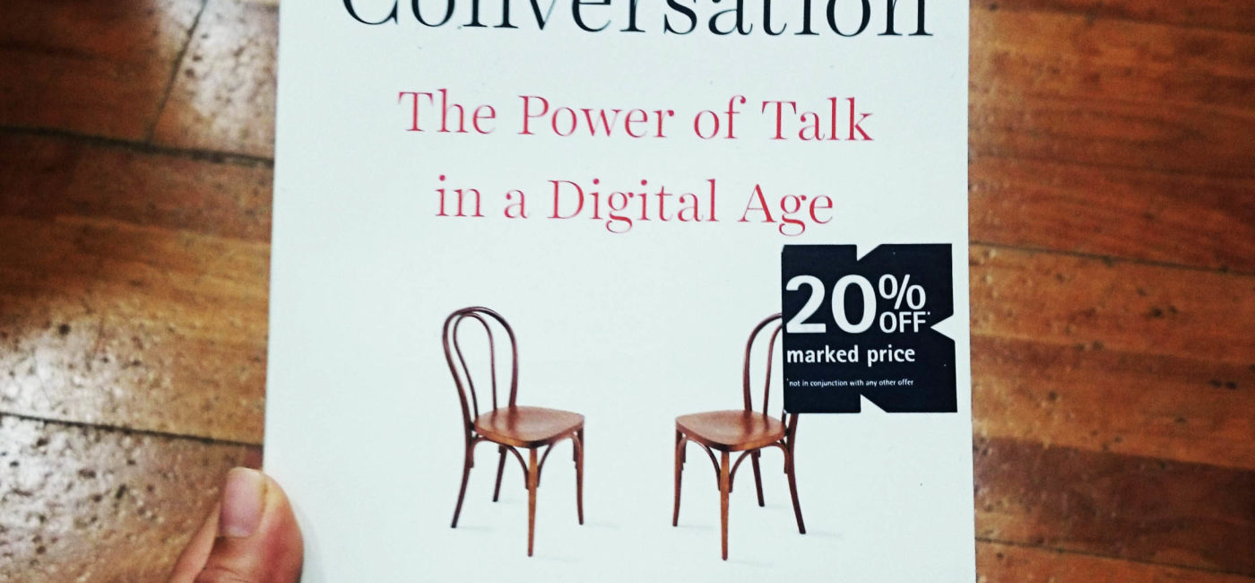 What’s the Big Idea? | Amanda reviews Reclaiming Conversation