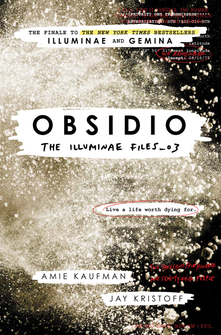 Obsidio Book Launch