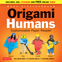 Origami Humans: Customizable Paper People!