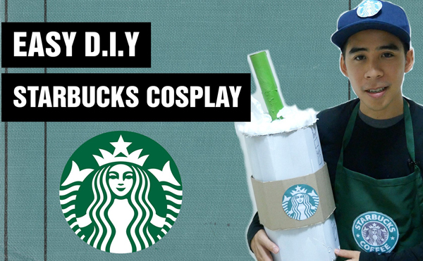 Vinh’s Easy D.I.Y. Starbucks Cosplay!