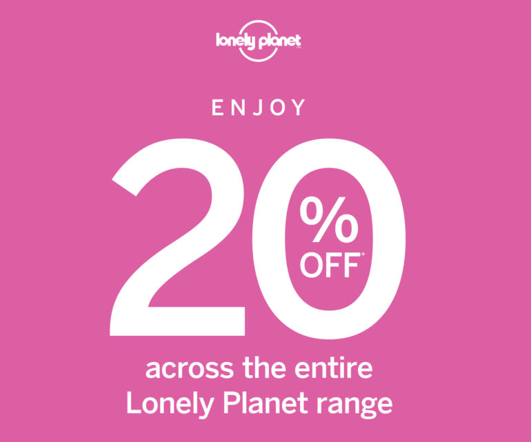 20% OFF Lonely Planet