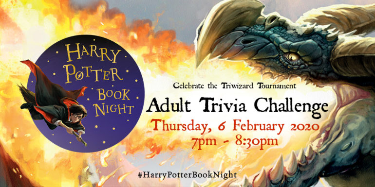 Harry Potter Book Night 2020: Trivia Challenge SOLD OUT