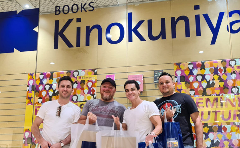 Comic Royalty visit Kino! What did they buy?