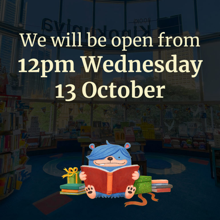 We are re-opening on 13 October!