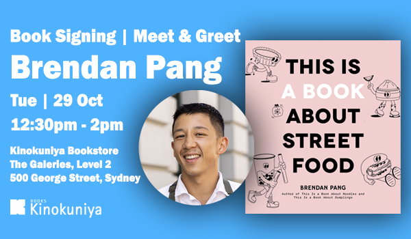 Bredan Pang Meet & Greet Book Signing