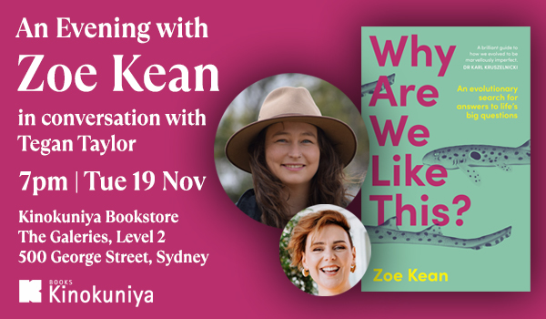 An Evening with Zoe Kean