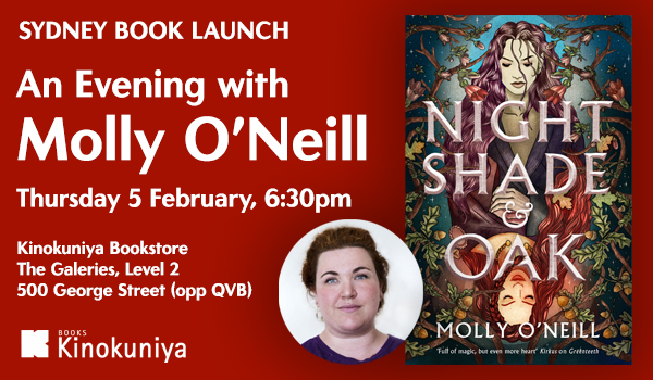 Book Launch: Nightshade and Oak – An Evening with Molly O’Neill