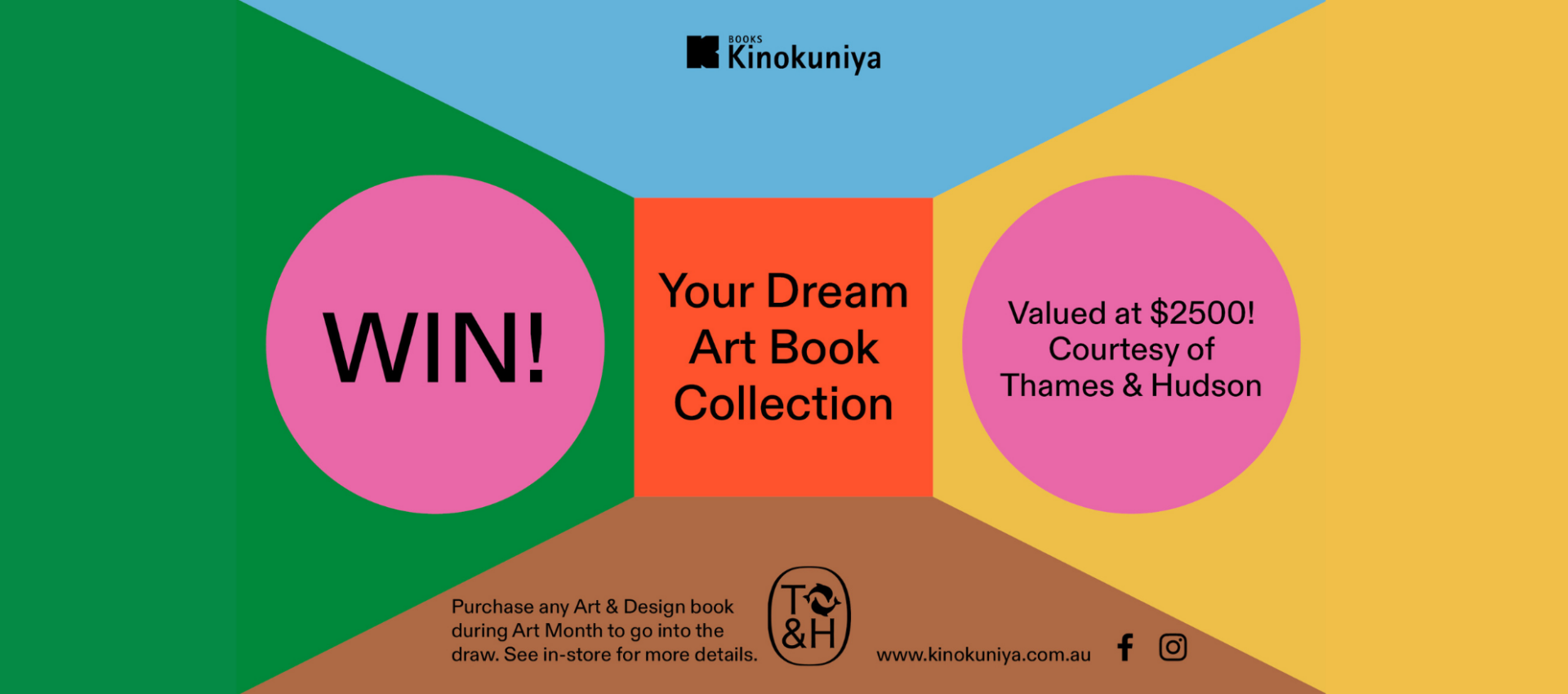 Kinokuniya x Thames & Hudson Competition — Art Month 2026
